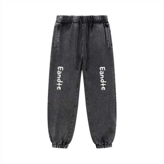 Snow Wash Jogged Sweatpants