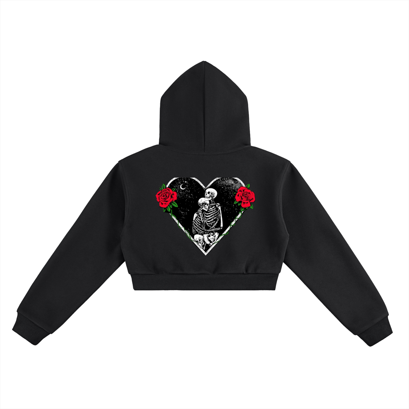 Essential Cropped Hoodie